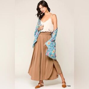 Sand Palazzo Pants